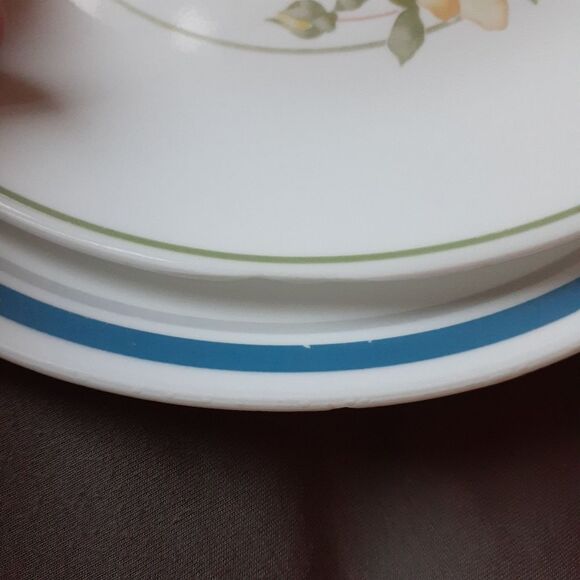 Corelle Dinner Plates indigo and other patterns - Picture 5 of 6
